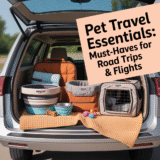 ✈️ Pet Travel Essentials: Must-Haves for Road Trips & Flights